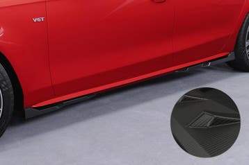 Zijskirts voor Audi A4 / S4 B8 (Type 8K) SS571-M, Verzenden