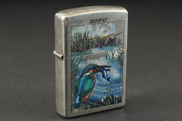 Zippo - Nature Series Kingfisher - Zakaansteker - metaal