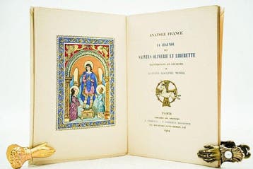 Anatole France / Gustave-Adolphe Mossa - La Légende des, Antiquités & Art