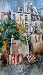 Alain Lopez - Ancienne maison à Paris