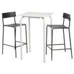 Serax August Tuinset: Bartafel Aluminium Zand + Barstoelen, Verzenden, Nieuw, Aluminium, Tuinset