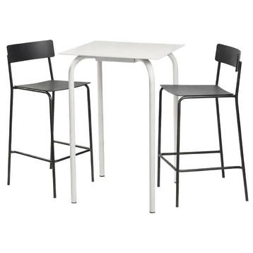 Serax August Tuinset: Bartafel Aluminium Zand + Barstoelen, Verzenden, Nieuw, Aluminium, Tuinset