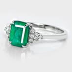Sans prix de réserve - Bague - 14 carats Or blanc, IGI 1,27