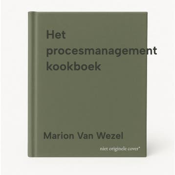 Het procesmanagement kookboek 9789463420082 Marion Van Wezel, Verzenden, Gelezen, Marion Van Wezel
