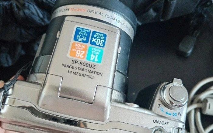 Olympus SP-800UZ Digitale camera, Audio, Tv en Foto, Fotocamera's Digitaal