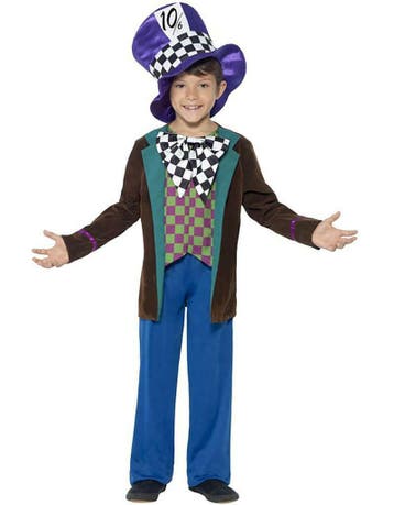 Deluxe hatter kostuum voor jongens, Ophalen of Verzenden
