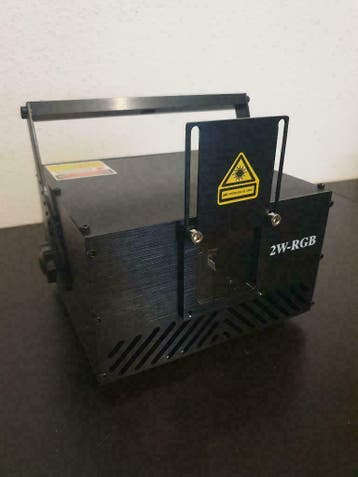 2 watt RGB full diode 25K ILDA color laser projector 2000mW, Muziek en Instrumenten, Licht en Laser, Ophalen of Verzenden, Nieuw