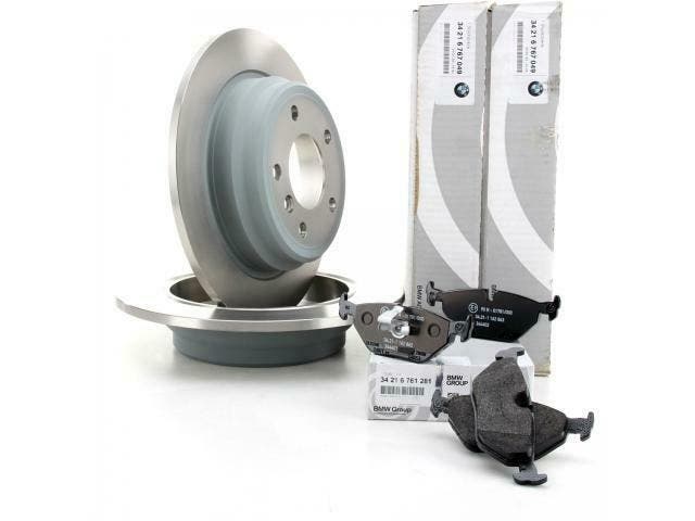 ORIGINELE BMW remset remschijf + -blokken E39 520i 523i 520d, Autos : Pièces & Accessoires, Freins & Transmission, Enlèvement ou Envoi