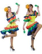 Samba dames verkleed kostuum, Ophalen of Verzenden