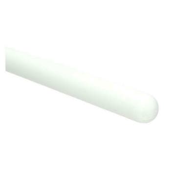 Trapleuning wit gegrond rond 40 mm 120 cm, Ophalen of Verzenden, Nieuw