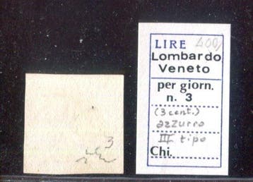 Anciens États italiens - Lombardie-Vénétie 1851 - Mercure