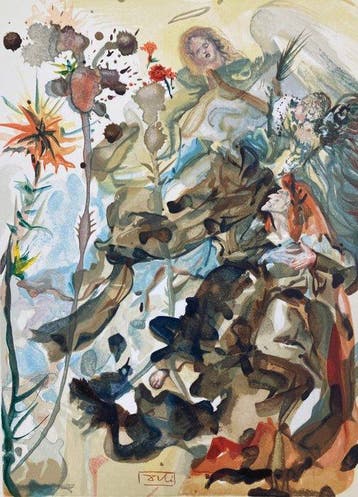 Salvador Dali (1904-1989) - The Apparition of St. James - La, Antiek en Kunst