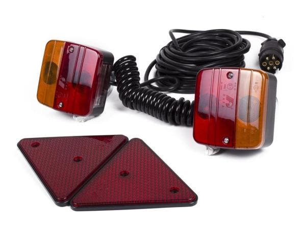 Veiling - Verlichtingsset magnetisch voor aanhanger, Autos : Divers, Accessoires de voiture