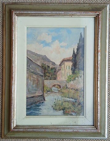 Mario Castellani (1914-1985) - Landschap in Noord Italië