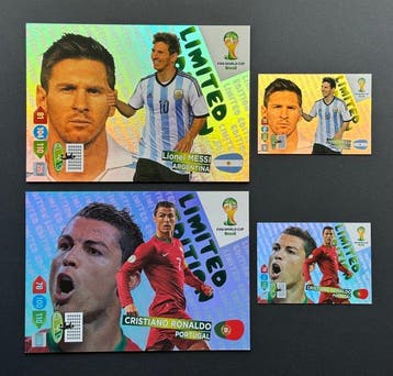 Panini - World Cup Brasil 2014 Adrenalyn XL - 4x Limited, Nieuw