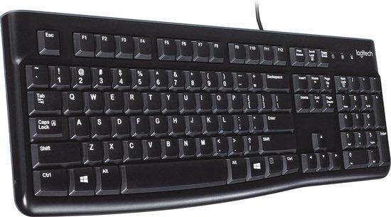 Toetsenboord Logitech K120 - AZERTY indeling (Frans), Computers en Software, Muizen, Nieuw, Verzenden