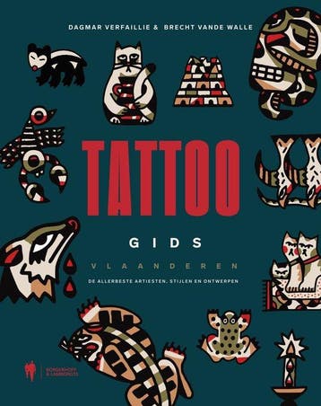 Tattoo gids Vlaanderen 9789463934305 Dagmar Verfaillie, Boeken, Verzenden, Zo goed als nieuw, Dagmar Verfaillie