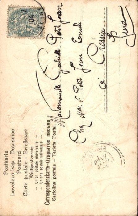Nieuwjaar - Ansichtkaart (157) - 1900-1999, Verzamelen, Postkaarten | Buitenland