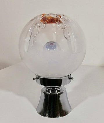 Tafellamp - Space Age ontwerp 1960 - Artistiek geblazen