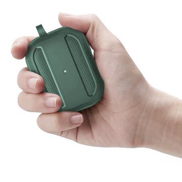 Shockproof Hoesje voor AirPods 1 / 2 met Karabijnhaak -, Verzenden, Nieuw