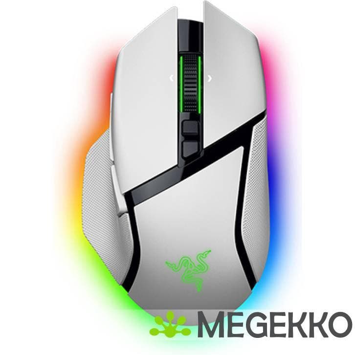 Razer Basilisk V3 Pro 35K Wit Draadloze Gaming Muis, Computers en Software, Overige Computers en Software, Nieuw, Verzenden