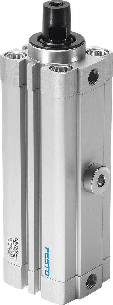 Festo Draai-Spancilinder 50mm Boring 20mm Slag Dubbelwerkend, Bricolage & Construction, Bricolage & Rénovation Autre, Envoi