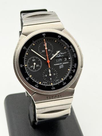 IWC - porsche design chronograph automatic titanium - 3700 -