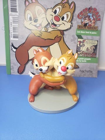 Hachette - Beeldje - Figurine hachette Tic et Tac - Disney -, Verzamelen, Nieuw