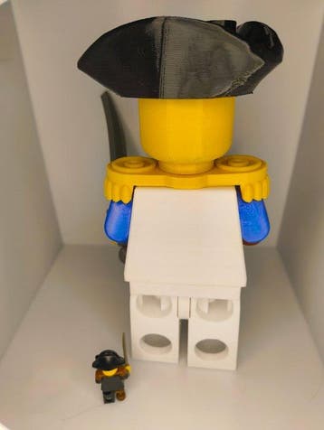 Lego Minifiguur - Pirates - Lego MOC (My Own Creation) -, Nieuw