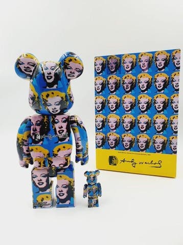 Medicom Toy - Be@rbrick Andy Wahrol Marilyns 25 colored 400%