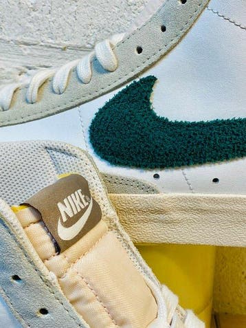 Nike - Blazer Mid Vintage Gratefull Green P44 - Sneakers -, Nieuw