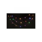 Ibiza Ledstring-color Lichtsnoer Met 20 Kleur LED Lampen