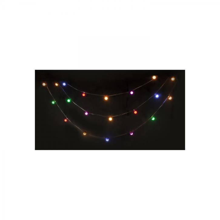 Ibiza Ledstring-color Lichtsnoer Met 20 Kleur LED Lampen, Musique & Instruments, Lumières & Lasers