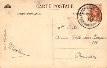 België - Knokke – Heist - Ansichtkaart (121) - 1900-1999, Gelopen