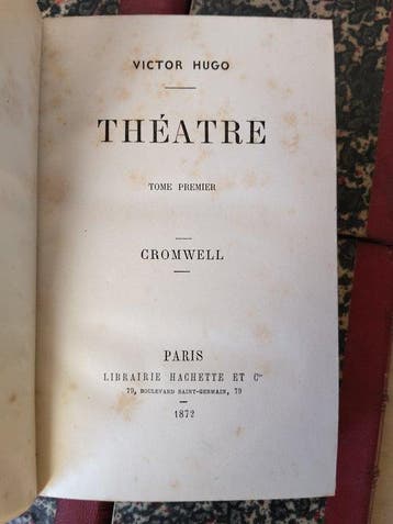 Victor Hugo - Théâtre ; Les Châtiments - 1872-1872