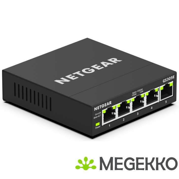 Netgear GS305E netwerk switch, Computers en Software, Netwerk switches, Nieuw, Verzenden