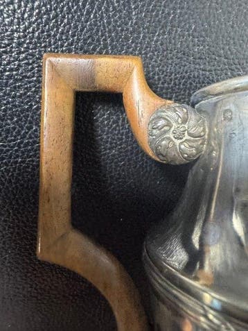Pot à lait - Argent 950 - argent 950, décoration ruban et