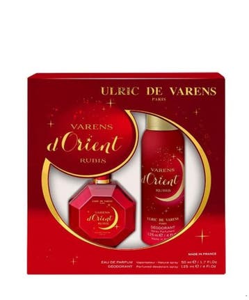 Ulric de Varens Giftset Orient Rubis Rood Eau de parfum +..., Handtassen en Accessoires, Uiterlijk | Parfum, Verzenden, Nieuw