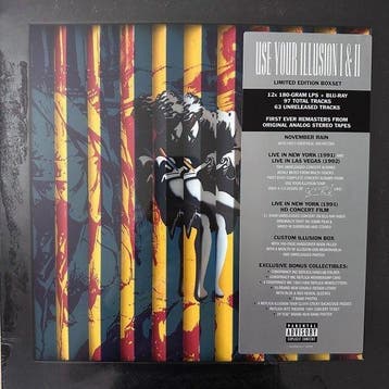 Guns N Roses Vinyl Box Set  Use Your Illusion I & II  -, Nieuw in verpakking
