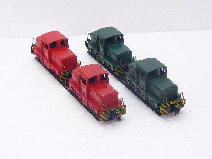 Fleischmann H0 - 1306 - Diesellocomotief (4) - Vier O&K, Hobby & Loisirs créatifs, Trains miniatures | HO