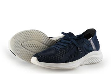 Skechers Instappers in maat 36 Blauw, Skechers, Instappers, Zo goed als nieuw, Verzenden