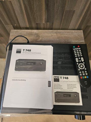 NAD - T 748 / 7.1-Channel HD AV Surround Sound Solid state, Nieuw