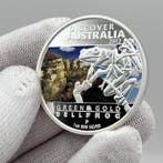 Australië. 1 Dollar 2012 – Discover Australia: Green & Gold