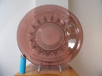 Val Saint Lambert - Charles Graffart - Schaal - Glas, Antiek en Kunst