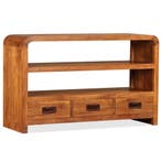 vidaXL Tv-meubel 90x30x55 cm massief acaciahout, Verzenden, Nieuw