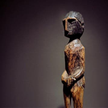 Figuur debat levend - Batak - Indonesië