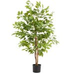 tectake Kunst ficusboom Fida, realistische textuur - 120 cm, Verzenden