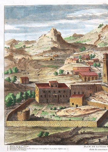 Middle East - Nazaret, Israël; Calmet - Plan de la Ville de, Nieuw