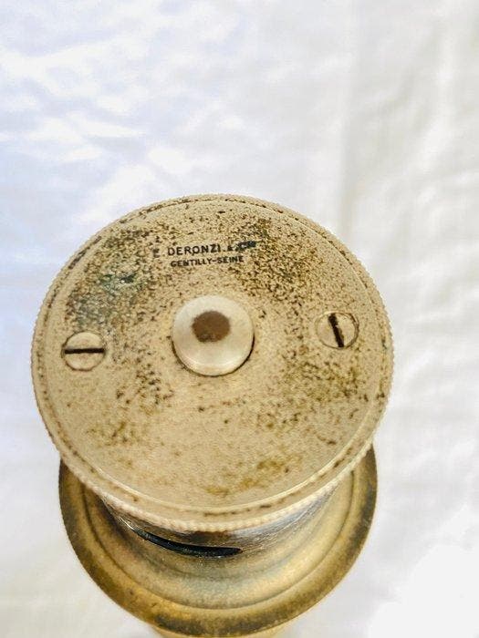 Telescoop - niveau à collimateur - 1880-1900 - Frankrijk -, Collections, Appareils photo & Matériel cinématographique