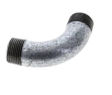 Tuyau coudé 90deg R3/4 Fonte 25bar (351.25psi) [2 Pièces], Bricolage & Construction, Verzenden